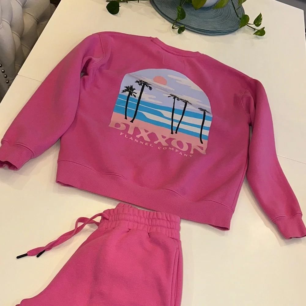 Dixxon Flannel Company Pink Sweatsuit - Picture 8 of 11